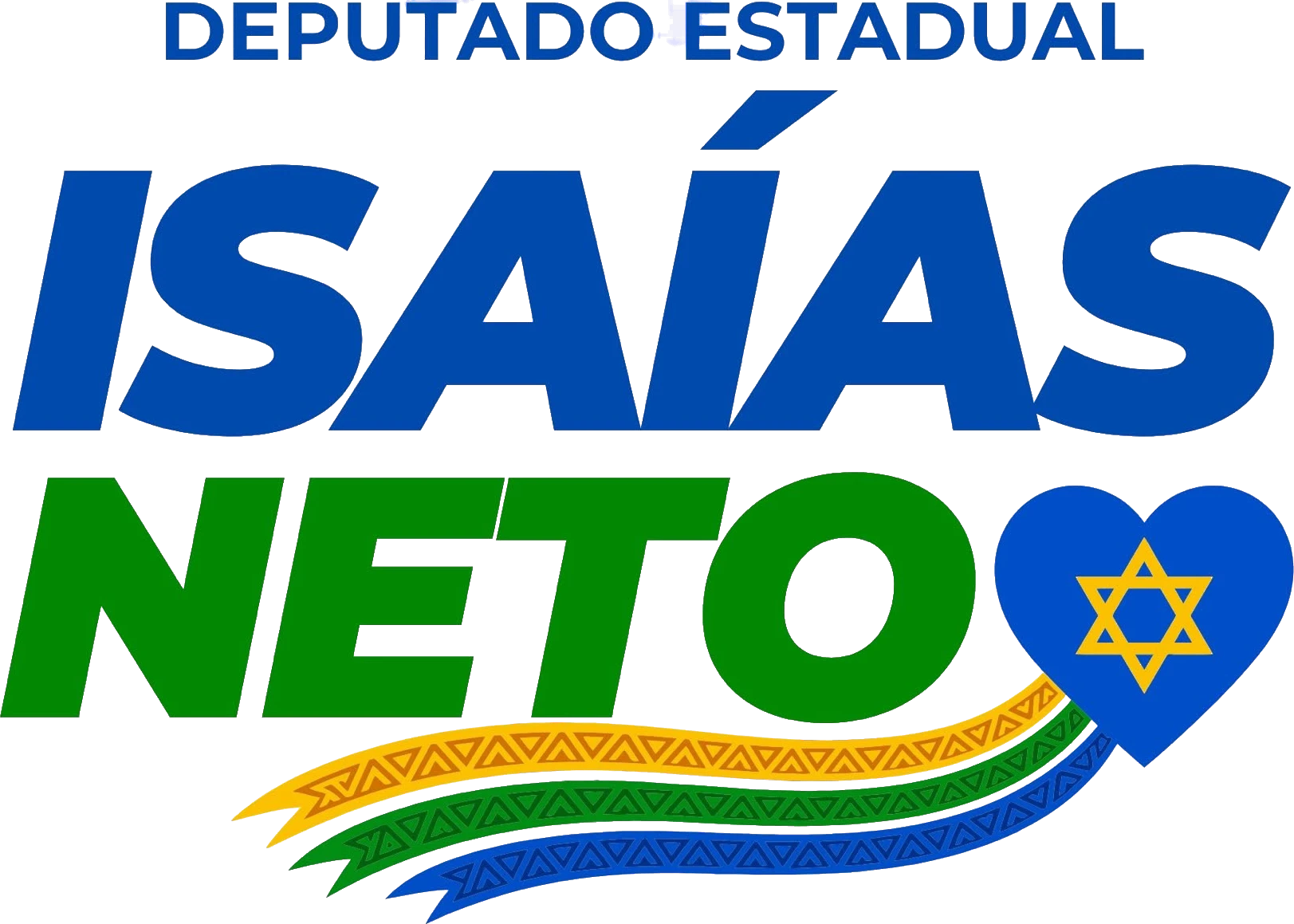 Logo da campanha Isaías Neto 10115